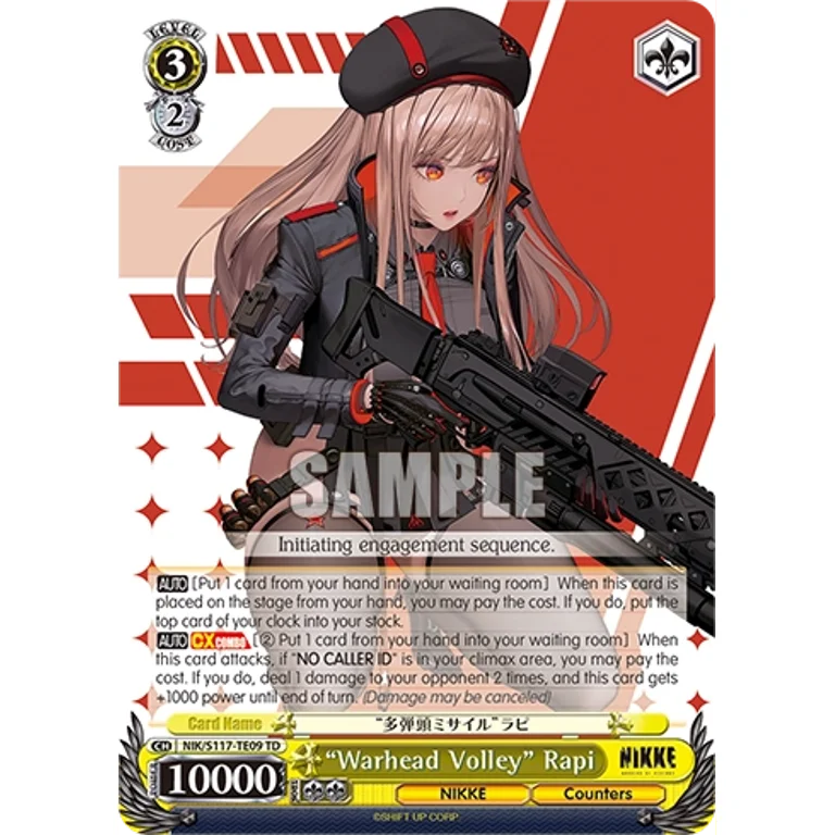 Weiss Schwarz- Goddess of Victory NIKKE booster packs