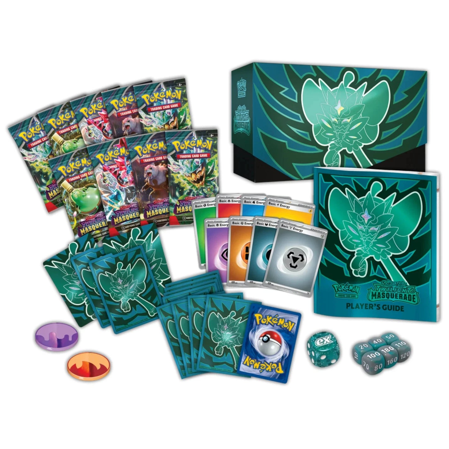 Pokémon TCG Scarlet Violet Twilight Masquerade Elite Trainer Box