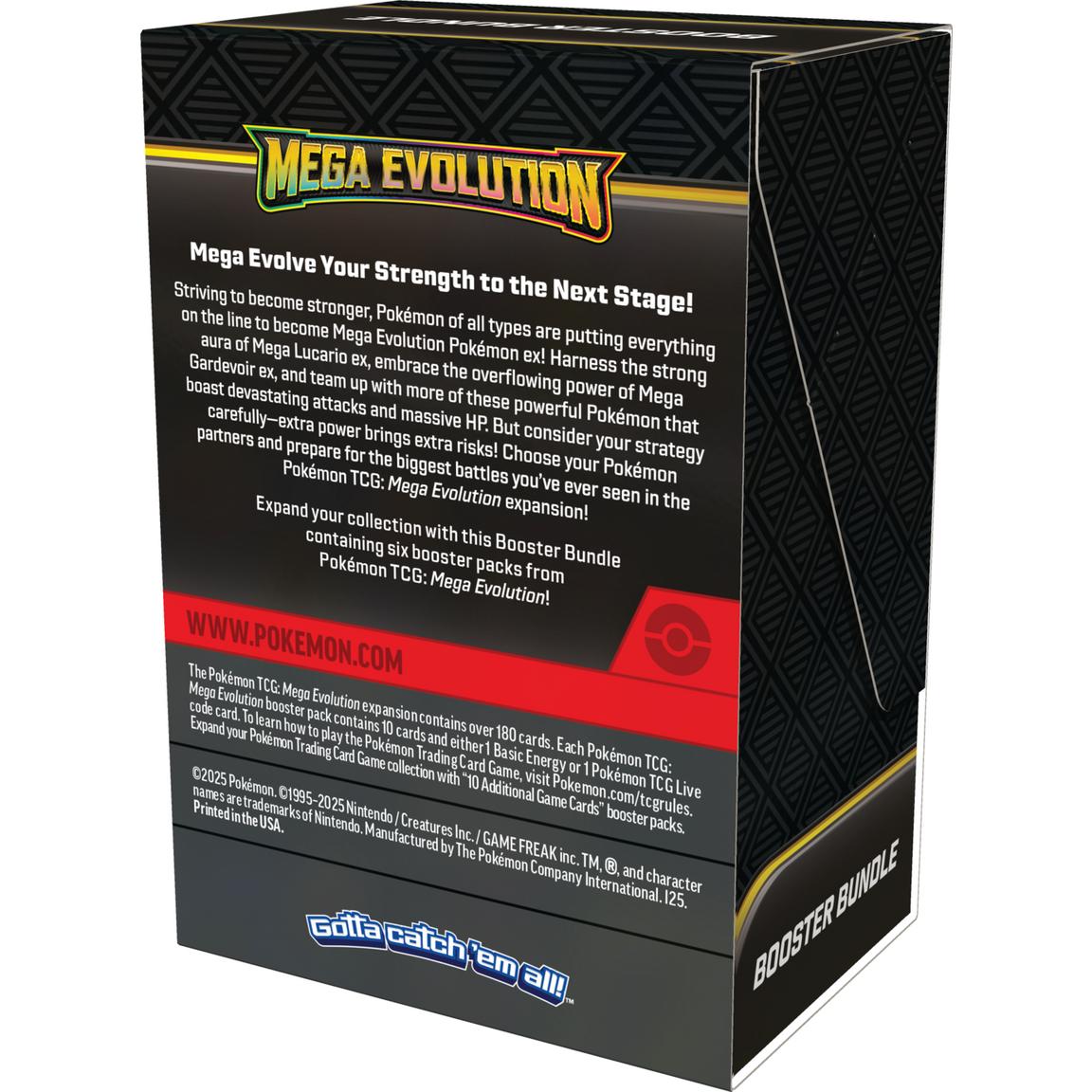 Pokémon TCG: Mega Evolution-Phantasmal Flames Booster Bundle (6 Packs)