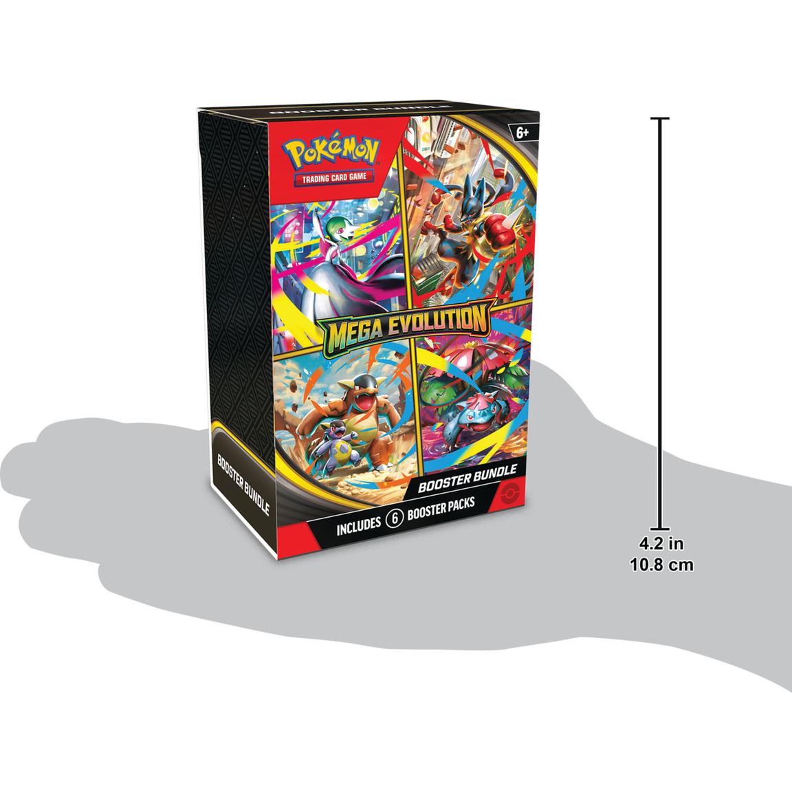 Pokémon TCG: Mega Evolution-Phantasmal Flames Booster Bundle (6 Packs)