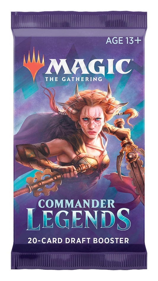 Magic The Gathering Commander Legends Draft Booster Single Pack